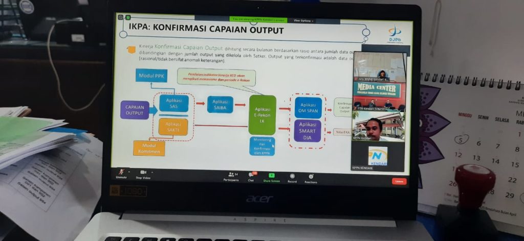 Tertib Pengisian Data Capaian Output, BNNK Kendari Ikut Zoom Meeting KPPN Tertib Pengisian Data Capaian Output, BNNK Kendari Ikut Zoom Meeting KPPN