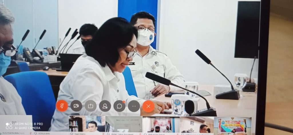 BNN Kota Kendari Ikut Rapim Virtual BNN RI (7)