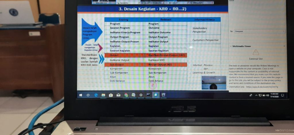 BNN Kota Kendari Ikut Rapat Virtual Penyusunan Pagu Anggaran 2021, Ini Hasilnya!