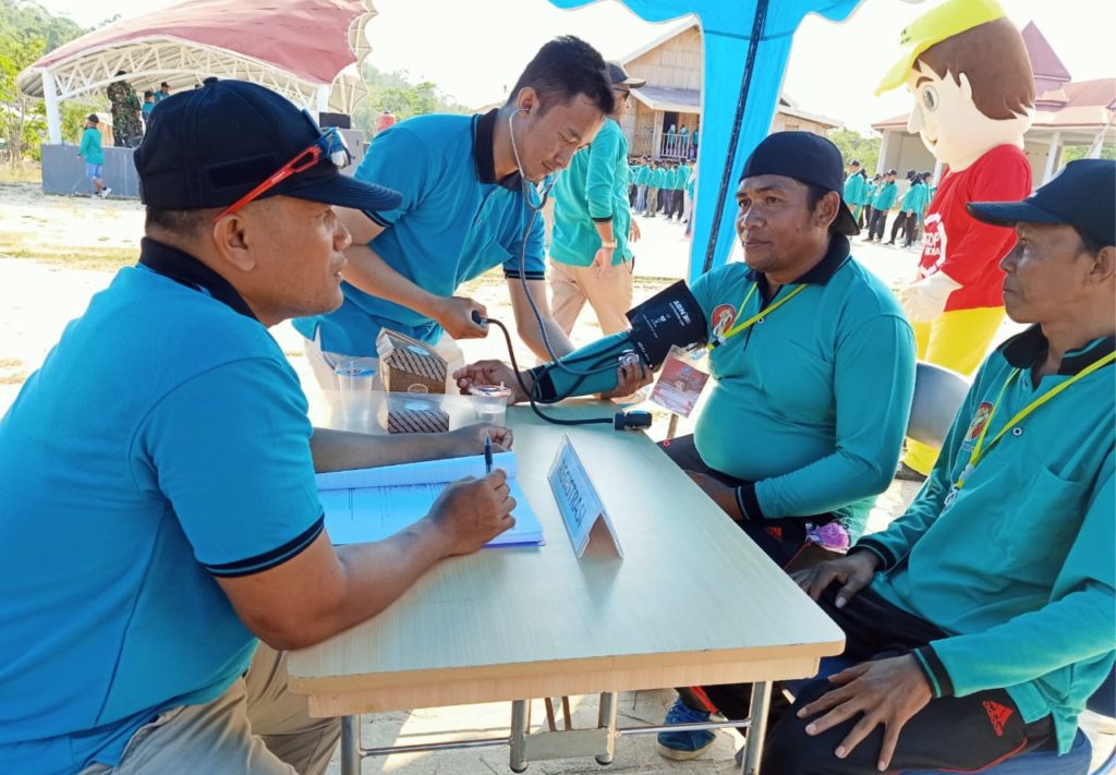 Pemeriksaan Kesehatan Seksi Rehabilitasi BNN Kota Kendari