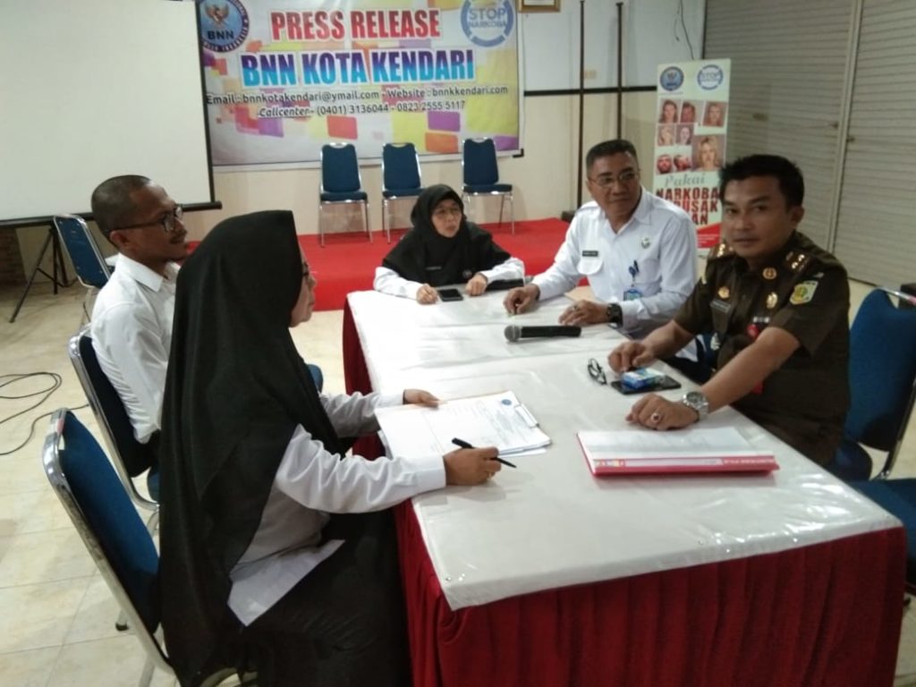 Seksi Rehabilitasi BNN Kota Kendari Mengawali Kegiatan Tahun 2020 dengan TAT Seksi Rehabilitasi BNN Kota Kendari Mengawali Kegiatan Tahun 2020 dengan TAT
