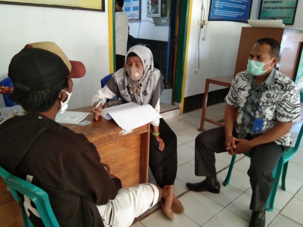 PBM Kampung Salo Sudah Mulai Berjalan, Petugas Seksi Rehabilitasi BNN Kota Kendari Lakukan Supervisi