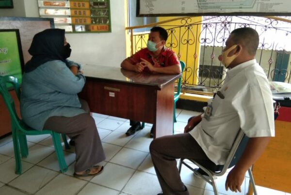 PBM Kampung Salo Sudah Mulai Berjalan, Petugas Seksi Rehabilitasi BNN Kota Kendari Lakukan Supervisi