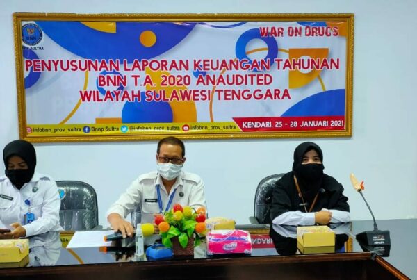 Penyusunan Laporan Keuangan Tahunan BNN TA 2020 Unaudited Wilayah Sultra