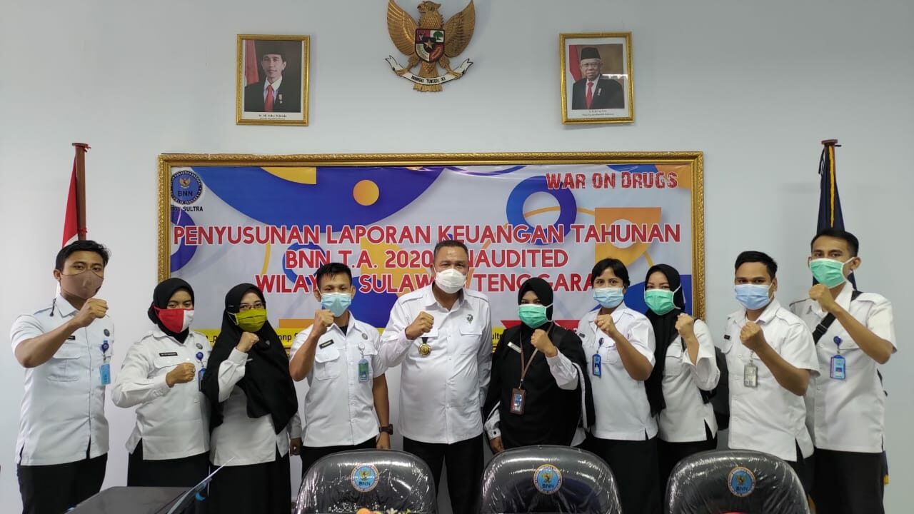 Penyusunan Laporan Keuangan Tahunan BNN TA 2020 Unaudited Wilayah Sultra (Hari IV), Ini Hasilnya! Penyusunan Laporan Keuangan Tahunan BNN TA 2020 Unaudited Wilayah Sultra (Hari IV), Ini Hasilnya!
