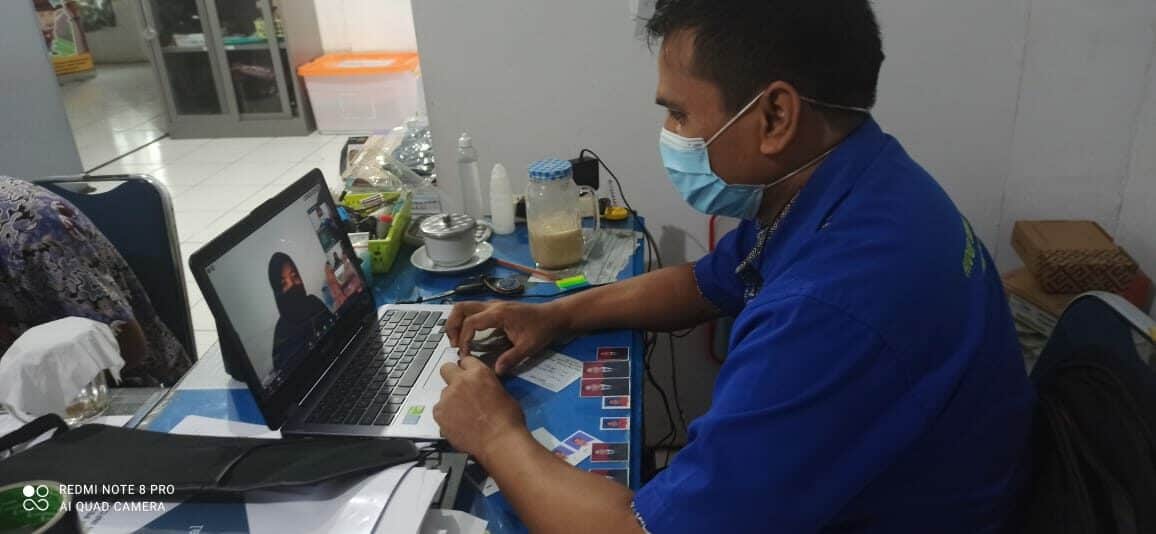Pertemuan Virtual Rekonsiliasi dan Penelaahan SunlapKeu BNN Sem. I TA. 2020 Sultra, Satker Diharapkan Lebih Mandiri