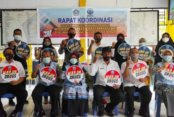 BNN Kota Kendari Menggelar Rapat Koordinasi Pelaksanaan Program Intervensi Berbasis Masyarakat