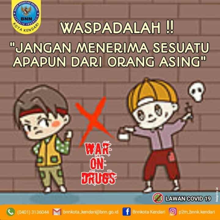 Edukasi Masyarakat Tentang Bahaya Narkoba, Seksi P2M BNN Kota Kendari Gencar Manfaatkan Medsos
