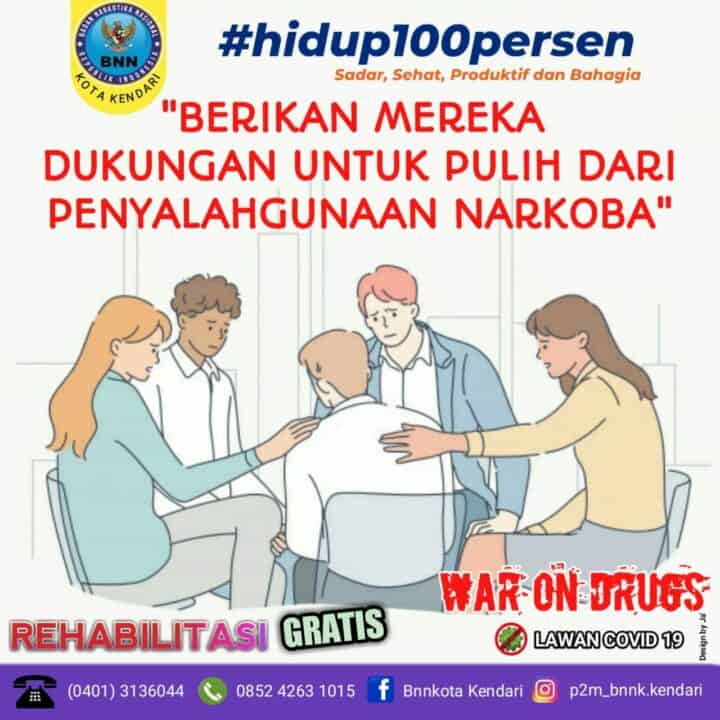 Edukasi Masyarakat Tentang Bahaya Narkoba, Seksi P2M BNN Kota Kendari Gencar Manfaatkan Medsos