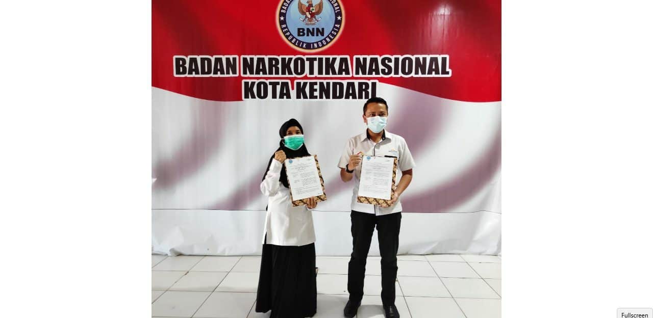 Atasi Kendala Ketersediaan Obat, BNN Kota Kendari dan Apotek Kimia Farma Tandatangani Perjanjian Kerjasama