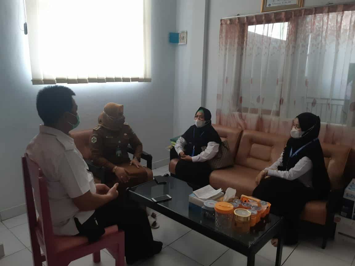 Seksi Rehabilitasi BNN Kota Kendari Koordinasi ke Puskesmas Mokoau, Dibahas Kendala Klinik Napza