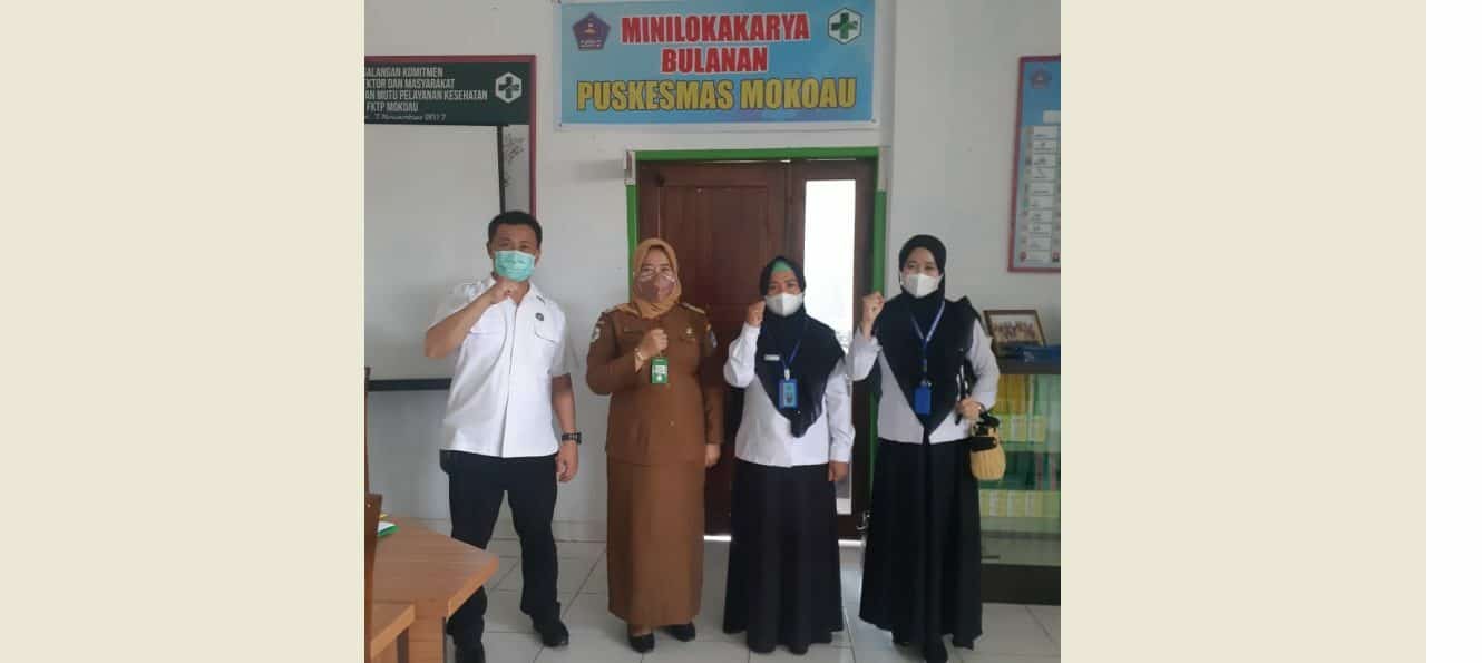 Seksi Rehabilitasi BNN Kota Kendari Koordinasi ke Puskesmas Mokoau, Dibahas Kendala Klinik Napza