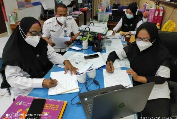 Seksi Rehabilitasi BNN Kota Kendari Mengikuti Rapat Virtual Sinkronisasi Kegiatan Bidang Rehabilitasi BNN
