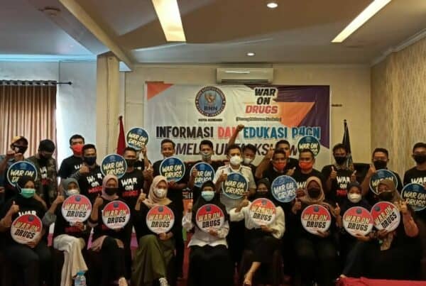 Wujudkan Millenial Bersih Narkoba, BNN Kota Kendari Gelar Talkshow Bagi Remaja