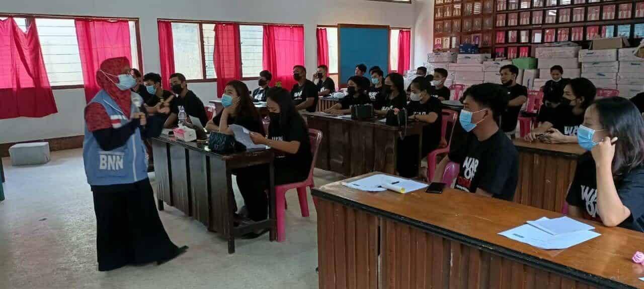 Wujudkan Milenial Bersinar GMKI Kendari Gelar Penyuluhan Bahaya Narkoba
