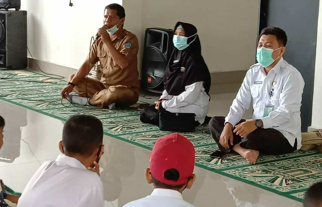 Sambut Pra-HANI, BNN Kota Kendari Gelar Sosialisasi dan Tes Urine di MTsN 2 Kendari