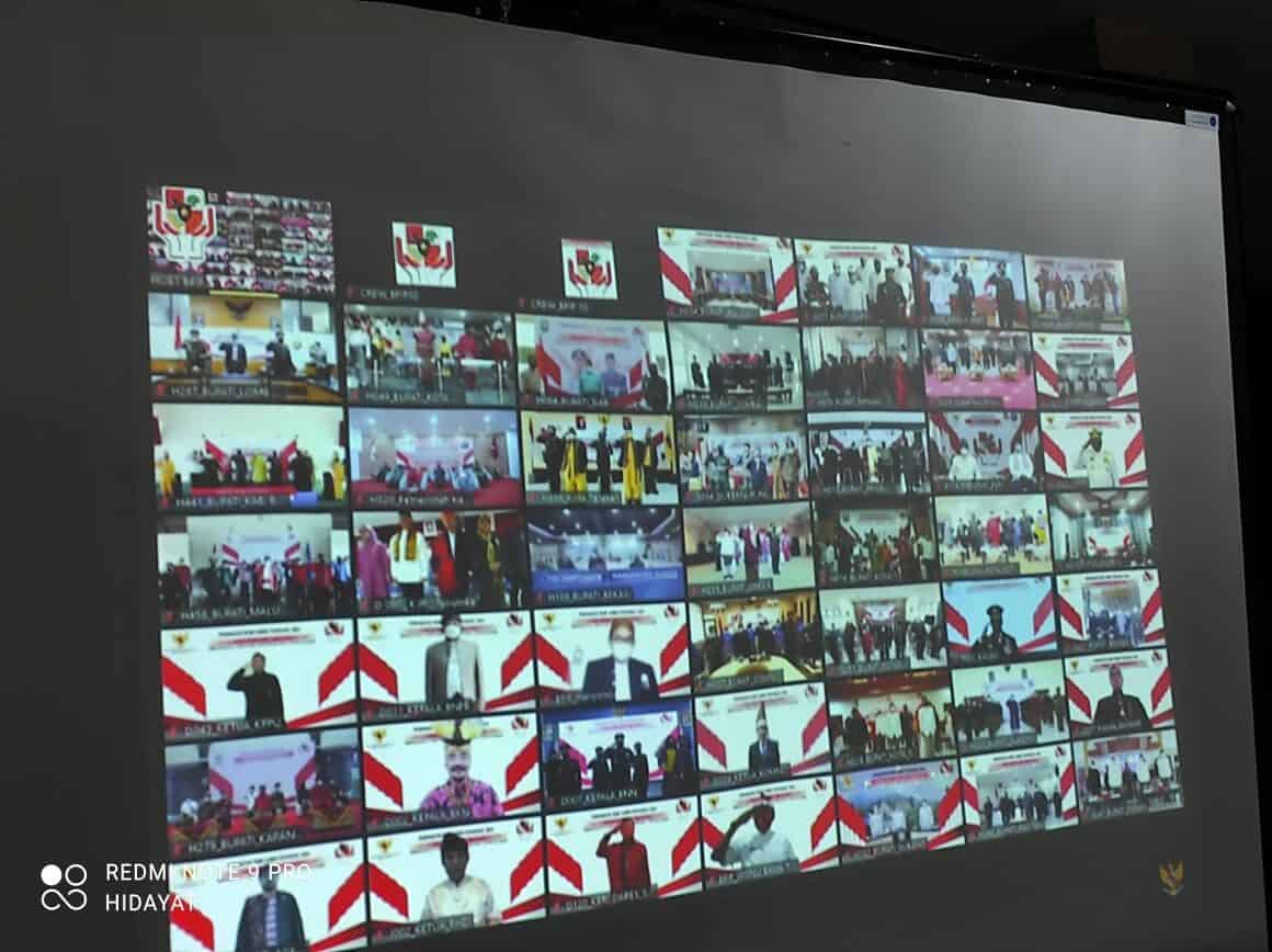 BNN Kota Kendari Memperingati Hari Lahir Pancasila di Era Pandemi Covid-19