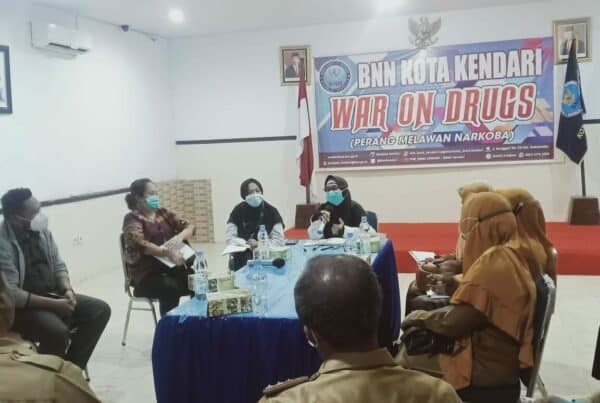 Genjot Pelaksanaan Inpres 2/2020 Program Rehabilitasi, BNN Kota Kendari Melaksanakan Koordinasi Kelembagaan