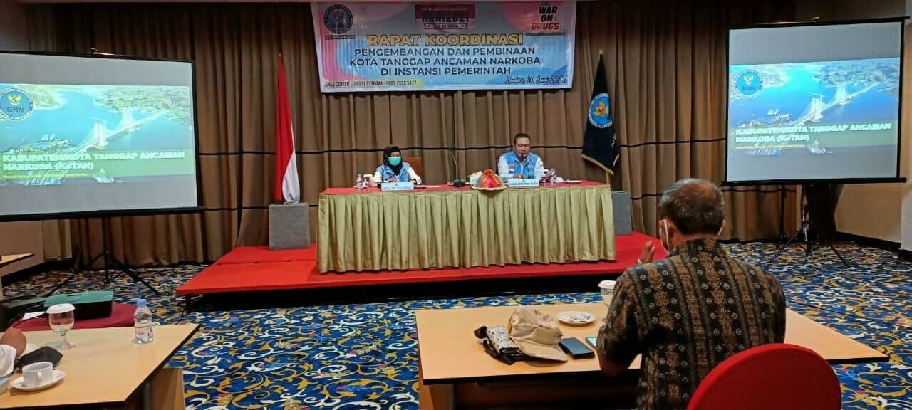 Gandeng Instansi Pemerintah Kota Kendari Wujudkan Kota Tanggap Ancaman Narkoba (KOTAN)