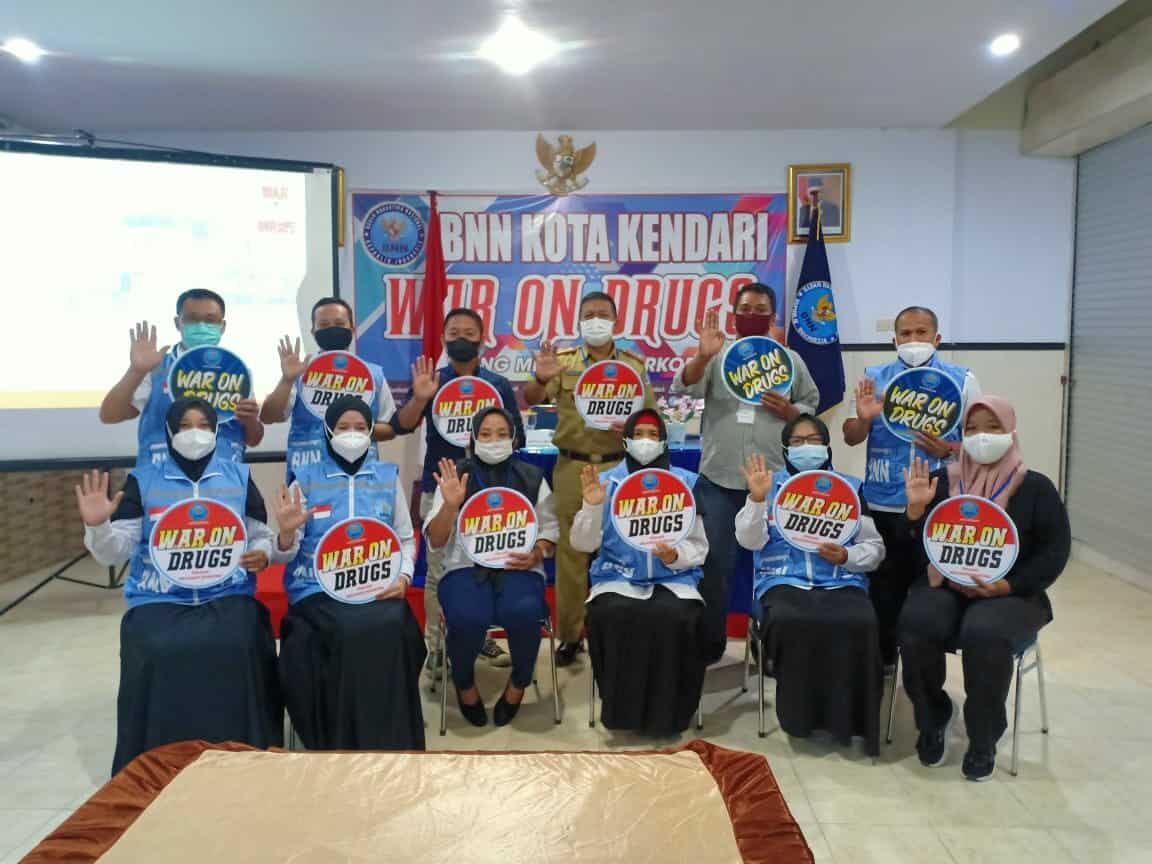 Kepala BNN Kota Kendari Resmi Membuka Bimtek IBM