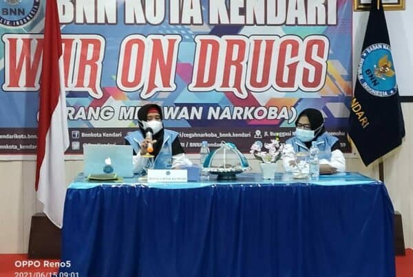 Kepala BNN Kota Kendari Resmi Membuka Bimtek IBM