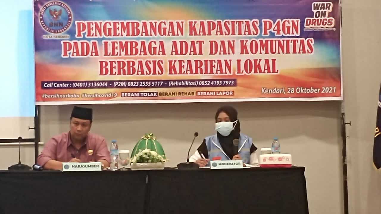 BNN Kota Kendari Ajak Lembaga Adat Wujudkan KOTAN BNN Kota Kendari Gandeng Lembaga Adat Mewujudkan KOTAN