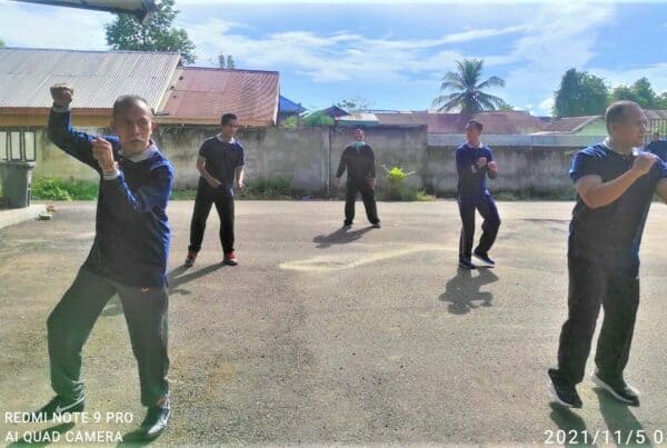 Tingkatkan Imunitas Tubuh, BNN Kota Kendari Gelar Senam