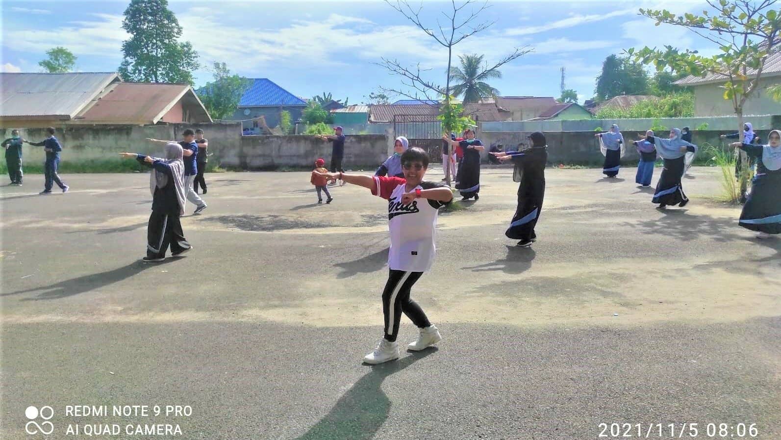Tingkatkan Imunitas Tubuh, BNN Kota Kendari Gelar Senam
