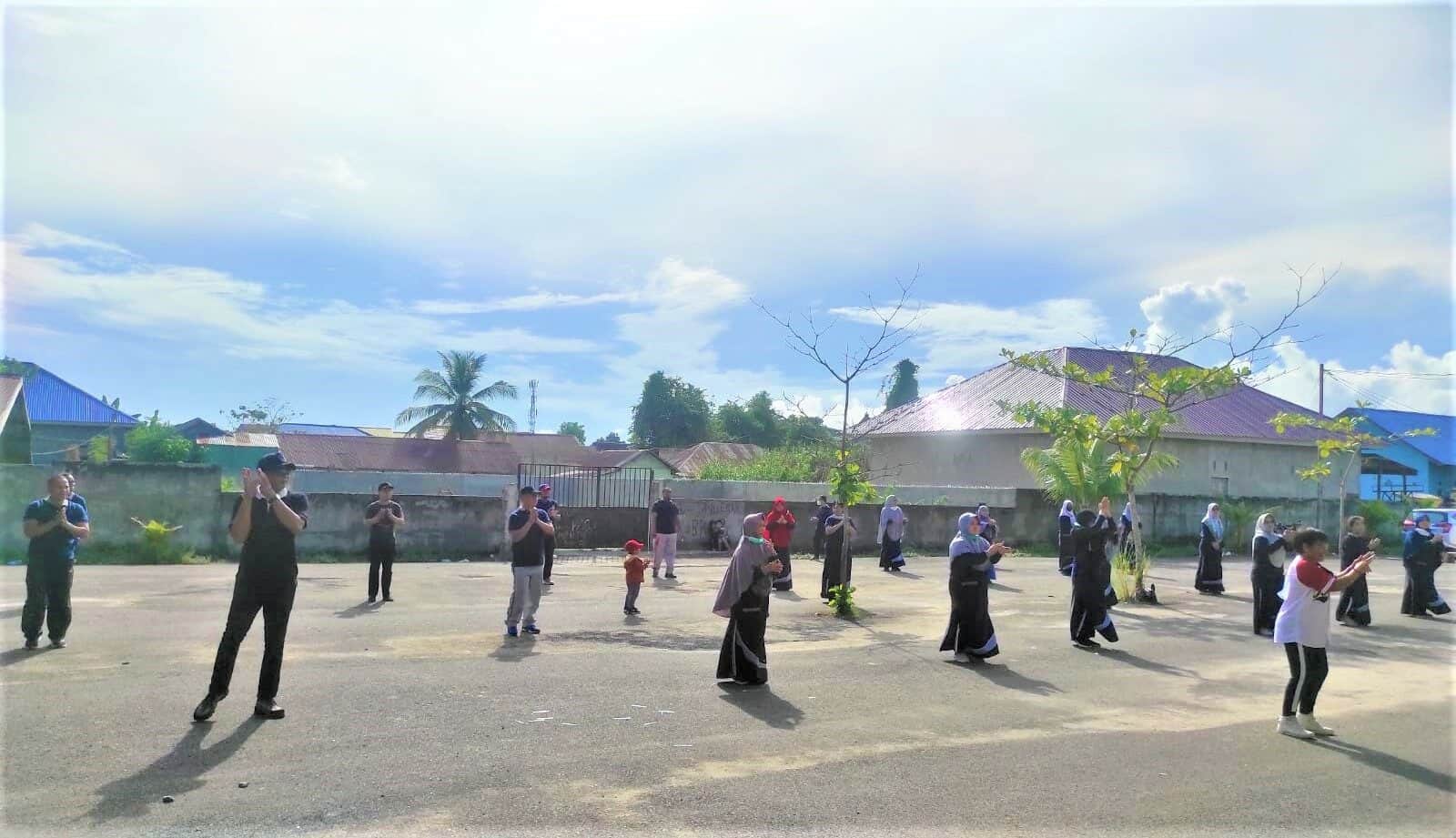 Tingkatkan Imunitas Tubuh, BNN Kota Kendari Gelar Senam