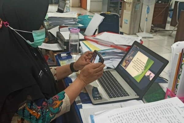 Wujudkan Senyum Salam Sapa di Lingkungan Kerja, BNN Kota Kendari Ikut Webinar 3S