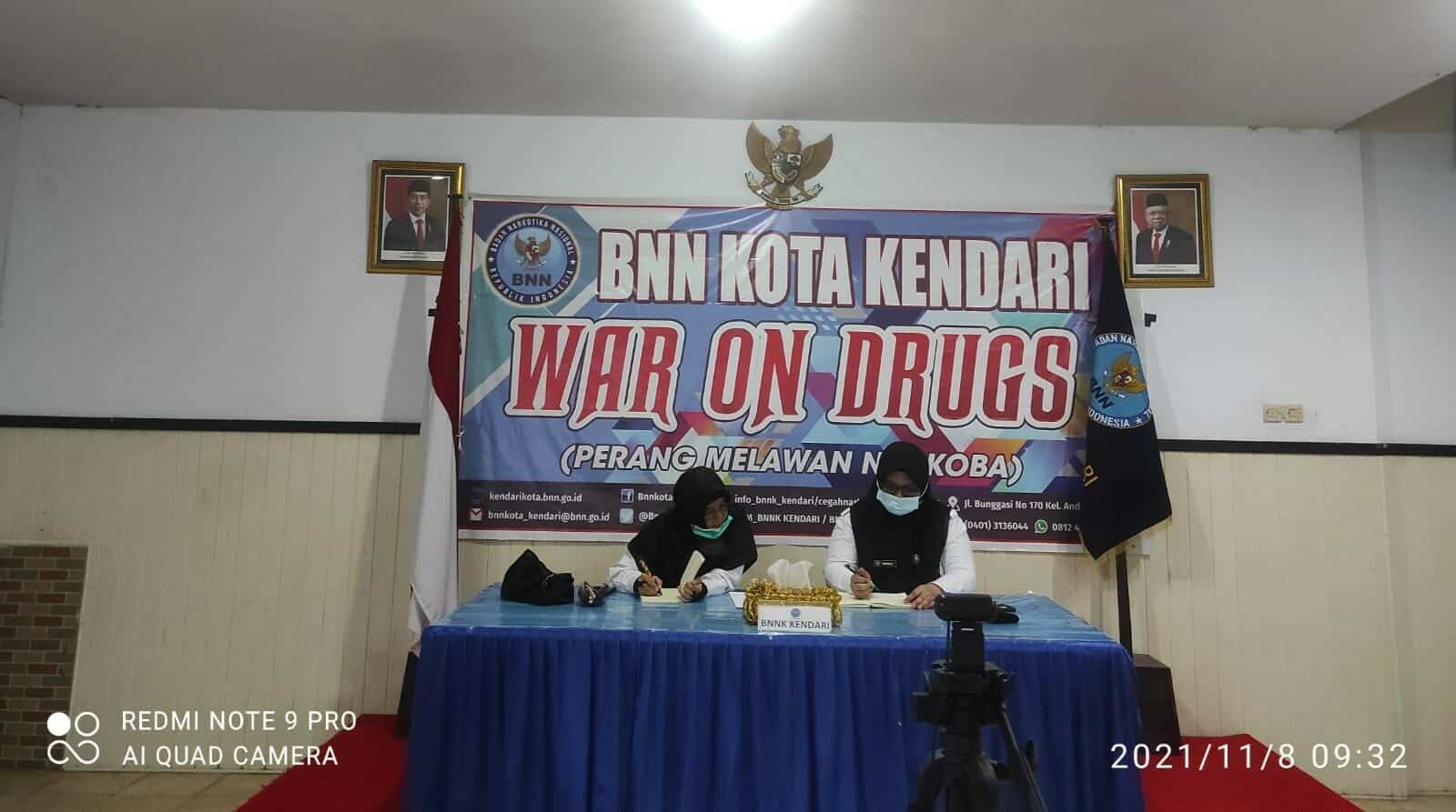 Rapim BNN RI, Tercatat 13 BNNP Lakukan Pengungkapan Narkoba, BNNP Sultra Diantaranya.