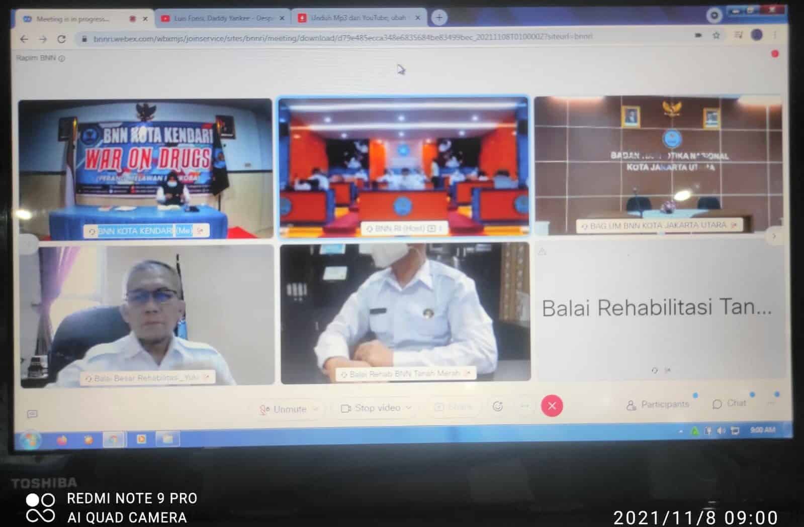 Rapim BNN RI, Tercatat 13 BNNP Lakukan Pengungkapan Narkoba, BNNP Sultra Diantaranya. Rapim BNN RI, Tercatat 13 BNNP Lakukan Pengungkapan Narkoba, BNNP Sultra Diantaranya.