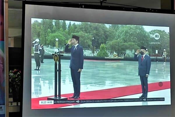 Peringatan Hari Pahlawan, BNN Kota Kendari Ikut Upacara Secara Virtual