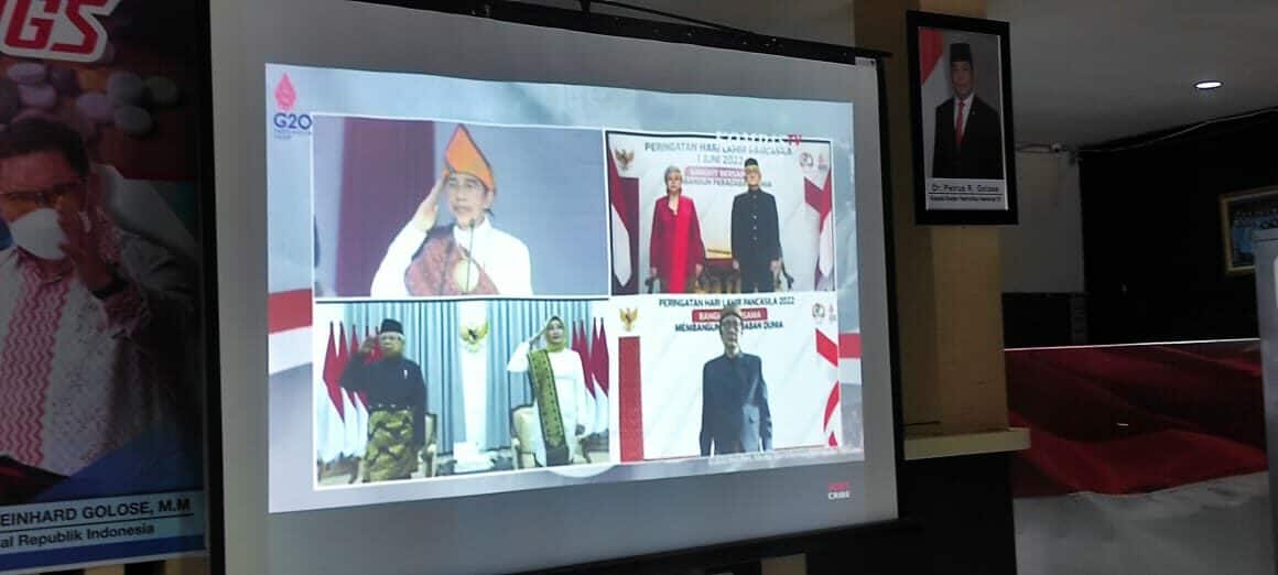 Upacara Peringatan Hari Lahir Pancasila : "Bangkit Bersama Membangun Peradaban Dunia"