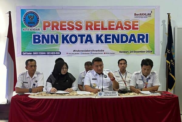 BNN KOTA KENDARI, PRESS RELEASE AKHIR TAHUN 2024 BNN KOTA KENDARI, PRESS RELEASE AKHIR TAHUN 2024