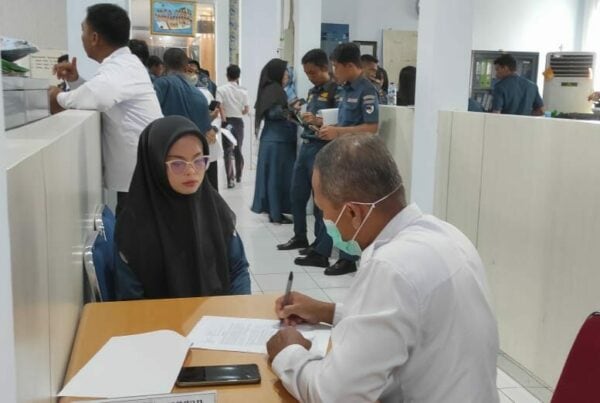 BNN Kota Kendari, Layanan SKHPN Bagi Peserta PPPK Direktorat Jenderal Perhubungan Laut, Distrik Navigasi Kelas III.A Kendari