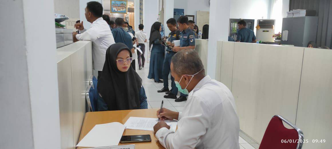 BNN Kota Kendari, Layanan SKHPN Bagi Peserta PPPK Direktorat Jenderal Perhubungan Laut, Distrik Navigasi Kelas III.A Kendari BNN Kota Kendari, Layanan SKHPN Bagi Peserta PPPK Direktorat Jenderal Perhubungan Laut, Distrik Navigasi Kelas III.A Kendari