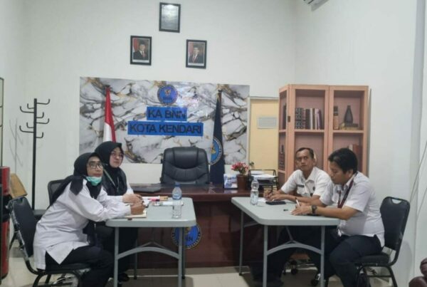 Kasubbag Umum dan Katim BNN Kota Kendari Ikuti Rapat Pimpinan BNN RI