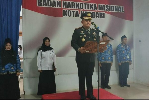 Kasubbag Umum dan Katim BNN Kota Kendari Ikuti Rapat Pimpinan BNN RI